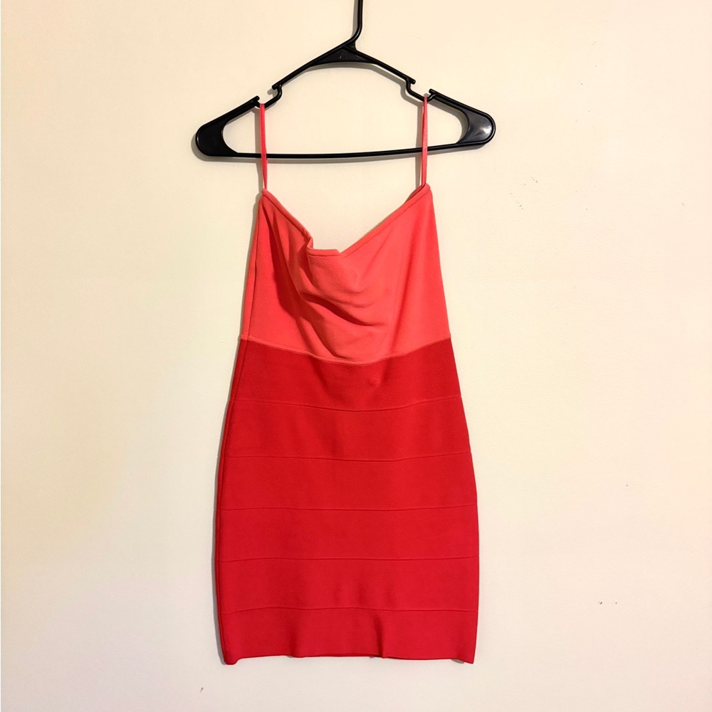 BCBG Fun Strapless Dress